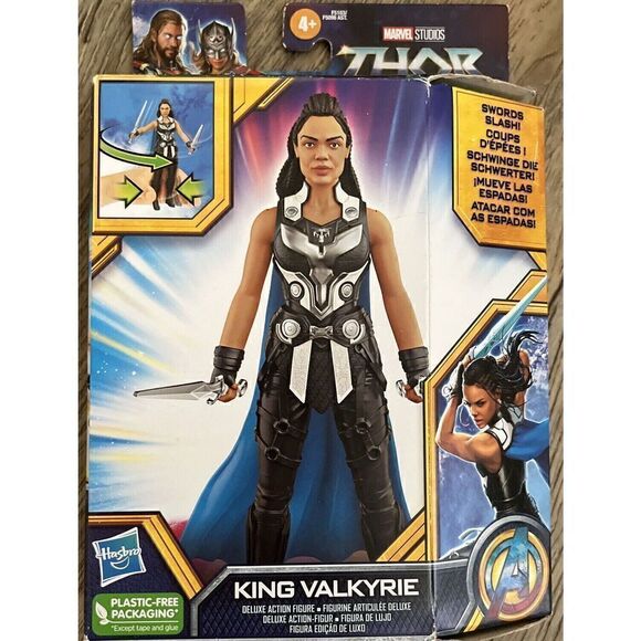 King Valkyrie Thor Love & Thunder 6” Deluxe Action Figure - Picture 1 of 2